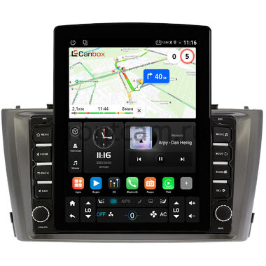 Toyota Avensis 3 2008-2015 (серая) Canbox GT095-9-3017 на Android 10 (QLed, 2/32, DSP, CarPlay)