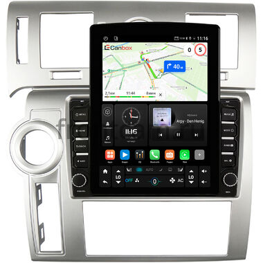 Hummer H2 2007-2009 (серая) Canbox GT095-9-3694 на Android 10 (QLed, 2/32, DSP, CarPlay)