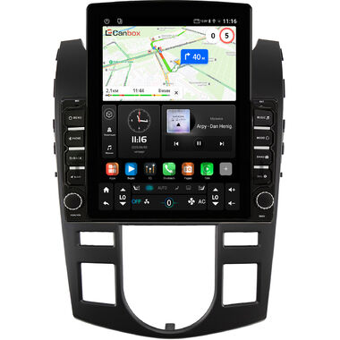 Kia Cerato 2 седан, Forte 2008-2013 (с климат-контролем) Canbox GT095-9-413 на Android 10 (QLed, 2/32, DSP, CarPlay)
