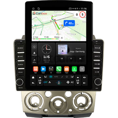 Ford Ranger 2 2006-2011 (бронза) Canbox GT095-9-417 на Android 10 (QLed, 2/32, DSP, CarPlay)