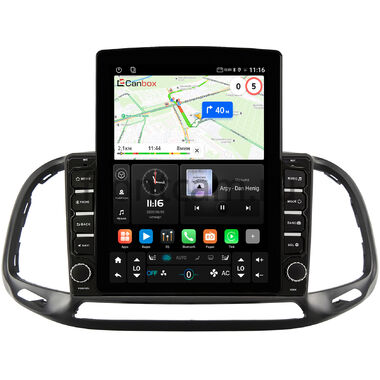 Fiat Doblo 2 2015-2022 Canbox GT095-9-636 на Android 10 (QLed, 2/32, DSP, CarPlay)