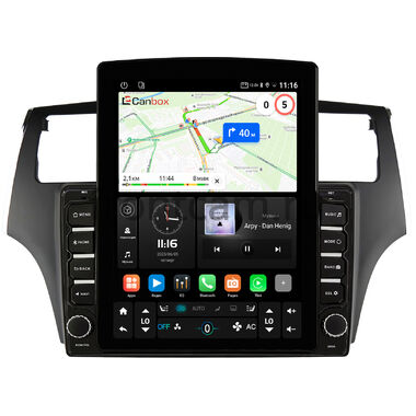 Toyota Windom 3 (XV30) 2001-2006 (черная) Canbox GT095-9-746 на Android 10 (QLed, 2/32, DSP, CarPlay)