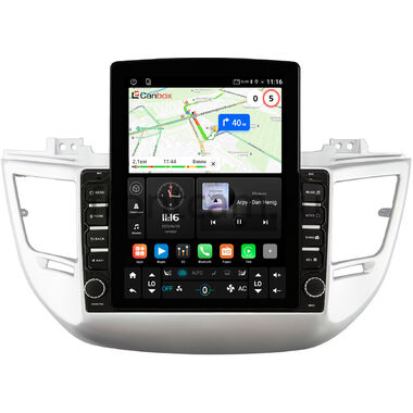 Hyundai Tucson 3 2015-2018 Canbox GT095-9041 на Android 10 (QLed, 2/32, DSP, CarPlay) для авто без камеры