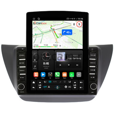 Mitsubishi Lancer 9 2000-2010 Canbox GT095-9099 на Android 10 (QLed, 2/32, DSP, CarPlay)