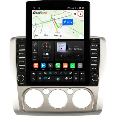 Ford Focus 2 2005-2011 (авто с кондиционером) Canbox GT095-9157 на Android 10 (QLed, 2/32, DSP, CarPlay)