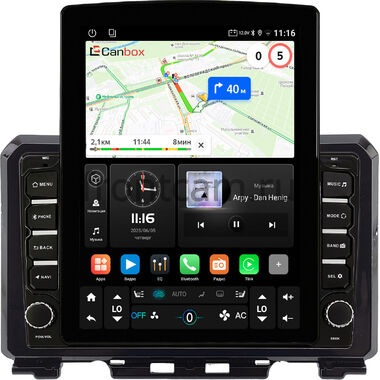 Suzuki Jimny 4 2018-2026 Canbox GT095-9216 на Android 10 (QLed, 2/32, DSP, CarPlay)
