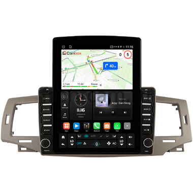 Toyota Corolla (E120/E130) 2003-2007, Allex 2004-2006 (правый руль, бежевая) Canbox GT095-9238 на Android 10 (QLed, 2/32, DSP, CarPlay)
