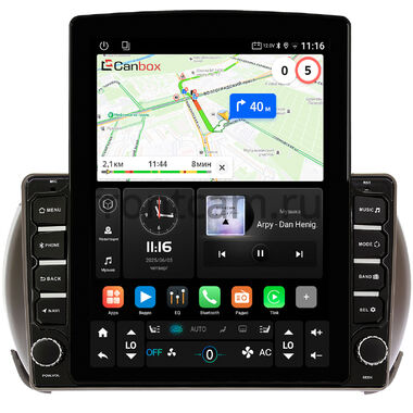 Mazda Carol 6 2009-2014 Canbox GT095-9281 на Android 10 (QLed, 2/32, DSP, CarPlay)