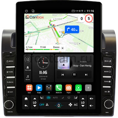 Toyota Land Cruiser 70 2007-2022 Canbox GT095-9286 на Android 10 (QLed, 2/32, DSP, CarPlay)