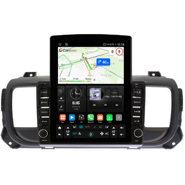 Citroen SpaceTourer, Jumpy 3 2016-2024 Canbox GT095-9296 на Android 10 (QLed, 2/32, DSP, CarPlay)