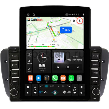 Seat Ibiza 4 2008-2015 Canbox GT095-9308 на Android 10 (QLed, 2/32, DSP, CarPlay)