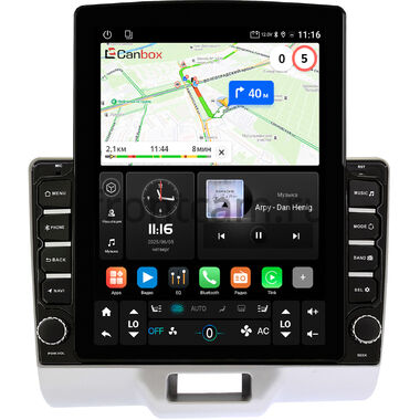 Suzuki Every 6 2015-2026 Canbox GT095-9324 на Android 10 (QLed, 2/32, DSP, CarPlay)