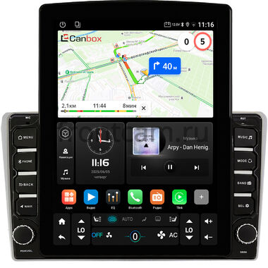 Toyota Avensis 2 2003-2009 серая Canbox GT095-9371 на Android 10 (QLed, 2/32, DSP, CarPlay)