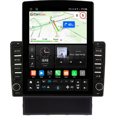 Nissan AD 3 2006-2026 Canbox GT095-9384 на Android 10 (QLed, 2/32, DSP, CarPlay)