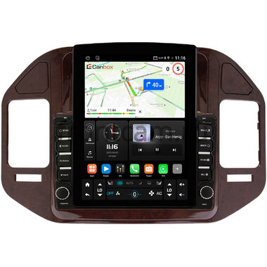 Mitsubishi Pajero 3, Montero 3 1999-2006 (дерево) Canbox GT095-9387 на Android 10 (QLed, 2/32, DSP, CarPlay)