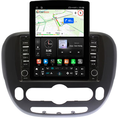 Kia Soul 2 2013-2019 (с климат-контролем, матовая) Canbox GT095-9390 на Android 10 (QLed, 2/32, DSP, CarPlay)