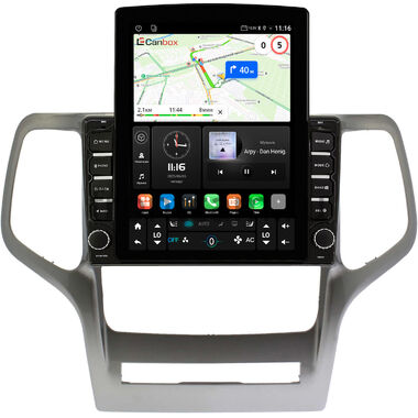 Jeep Grand Cherokee 4 (WK2) 2010-2013 Canbox GT095-9481 на Android 10 (QLed, 2/32, DSP, CarPlay)