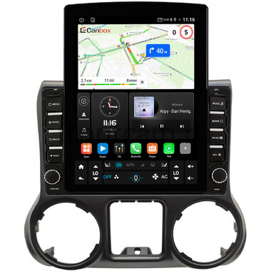 Jeep Wrangler 3 (JK) 2014-2018 Canbox GT095-10-0010 на Android 10 (QLed, 2/32, DSP, CarPlay)