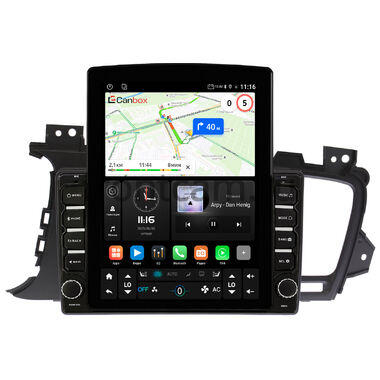 Kia Optima 3 2010-2013 Canbox GT095-9016 на Android 10 (QLed, 2/32, DSP, CarPlay) для авто с камерой