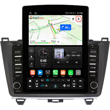 Mazda 6 (GH) 2007-2013 Canbox GT095-9033 на Android 10 (QLed, 2/32, DSP, CarPlay)