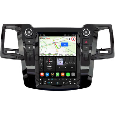 Toyota Fortuner, Hilux 7 2004-2015 (глянцевая) Canbox (Tesla style) 9.7 дюймов 2/32 GT096-1312-125 на Android 10 (QLed, DSP, CarPlay)