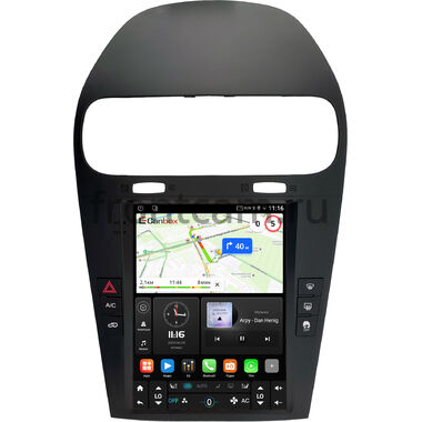 Dodge Journey 2011-2020 Canbox (Tesla style) 9.7 дюймов 2/32 GT096-1312-141 на Android 10 (QLed, DSP, CarPlay)