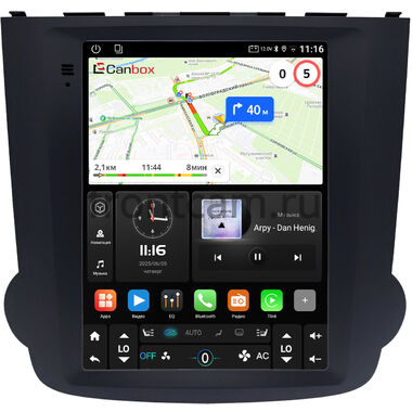 Honda CR-V 3 2006-2012 (Тип B - Для авто с климатом) Canbox (Tesla style) 9.7 дюймов 2/32 GT096-1312-15 на Android 10 (QLed, DSP, CarPlay)
