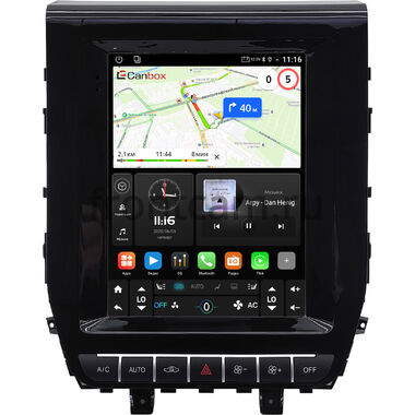 Toyota Land Cruiser 200 2015-2021 (глянцевая) Canbox (Tesla style) 9.7 дюймов 2/32 GT096-1312-177 на Android 10 (QLed, DSP, CarPlay)