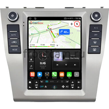 Toyota Camry XV40 2006-2011 (Тип A) Canbox (Tesla style) 9.7 дюймов 4/64 GTR096-1312-19 на Android 10 (QLed, DSP, CarPlay)