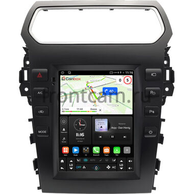 Ford Explorer 5 2010-2019 Canbox (Tesla style) 9.7 дюймов 2/32 GT096-1312-200 на Android 10 (QLed, DSP, CarPlay)