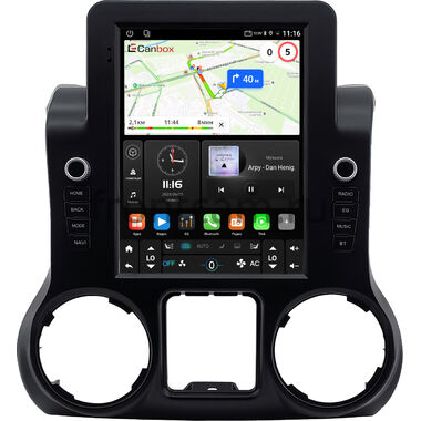 Jeep Wrangler 3 (JK) 2011-2014 Canbox (Tesla style) 9.7 дюймов 2/32 GT096-1312-207 на Android 10 (QLed, DSP, CarPlay)