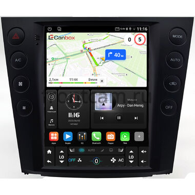 Lexus GS 3 2004-2011 (для авто с кассетой) Canbox (Tesla style) 9.7 дюймов 2/32 GT096-1312-220 на Android 10 (QLed, DSP, CarPlay)