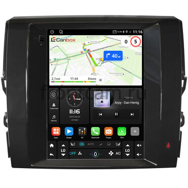 Toyota Mark X 2 2009-2019 Canbox (Tesla style) 9.7 дюймов 4/64 GTR096-1312-236 на Android 10 (QLed, DSP, CarPlay)