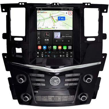 Nissan Patrol (Y62) 2010-2024 Canbox (Tesla style) 9.7 дюймов 2/32 GT096-1312-279 на Android 10 (QLed, DSP, CarPlay)