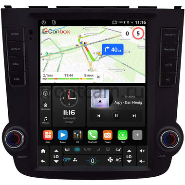 Honda CR-V 3 2006-2012 Canbox (Tesla style) 9.7 дюймов 2/32 GT096-1312-286 на Android 10 (QLed, DSP, CarPlay)
