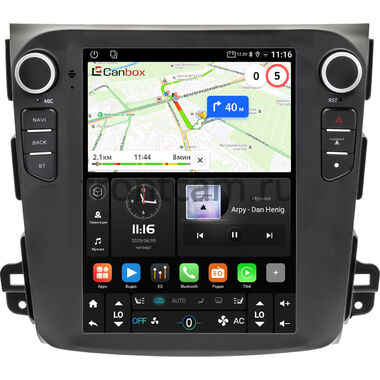 Peugeot 4007 2007-2012 (Тип A, для авто c Rockford) Canbox (Tesla style) 9.7 дюймов 2/32 GT096-1312-51 на Android 10 (QLed, DSP, CarPlay)