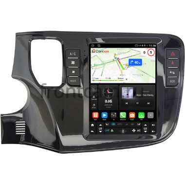Mitsubishi Outlander 3 2012-2024 Canbox (Tesla style) 9.7 дюймов 4/64 GTR096-1312-58 на Android 10 (QLed, DSP, CarPlay)