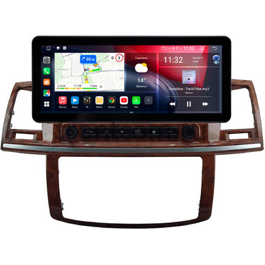 Toyota Fortuner, Hilux 7 2004-2015 (под дерево) 12.3 дюйма Canbox GTR1231-0513 на Android 10 (CarPlay, 4/64, DSP, QLed) Audi Style