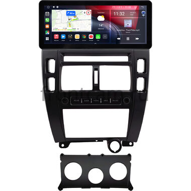 Hyundai Tucson 2004-2010 (черная) 12.3 дюйма Canbox GTR1231-0584 на Android 10 (CarPlay, 4/64, DSP, QLed) Audi Style