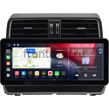Toyota Land Cruiser Prado 150 2017-2024 12.3 дюйма Canbox GT1231-0636 на Android 10 (CarPlay, 2/32, DSP, QLed) Audi Style