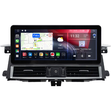 Nissan Patrol (Y62) 2010-2024, Armada 2 2016-2020 (Тип B, для авто с кнопкой TEL, can BSJ) 12.3 дюйма Canbox GTR1231-0724 на Android 10 (CarPlay, 4/64, DSP, QLed) Audi Style