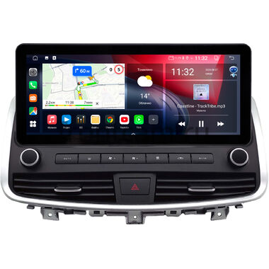 Nissan Teana 2 (J32) 2011-2014 (для авто без монитора, Вид 1) 12.3 дюйма Canbox GT1231-0810 на Android 10 (CarPlay, 2/32, DSP, QLed) Audi Style