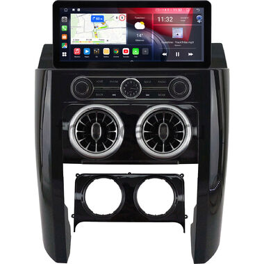 Land Rover Discovery 3 2004-2009 (черная, глянцевая) 12.3 дюйма Canbox GT1231-0969 на Android 10 (CarPlay, 2/32, DSP, QLed) Audi Style