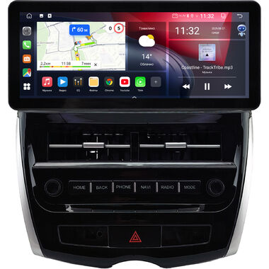 Mitsubishi ASX, Outlander Sport, RVR 3 2010-2019 12.3 дюйма Canbox GTR1231-0976 на Android 10 (CarPlay, 4/64, DSP, QLed) Audi Style