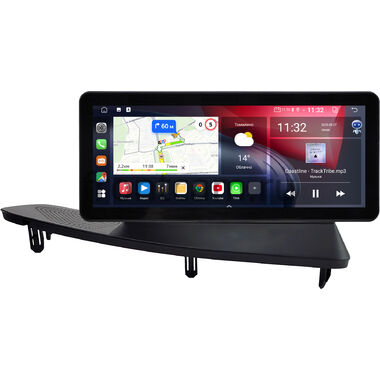 Volvo S80 2 2006-2010 12.3 дюйма Canbox GTR1231-0997 на Android 10 (CarPlay, 4/64, DSP, QLed) Audi Style