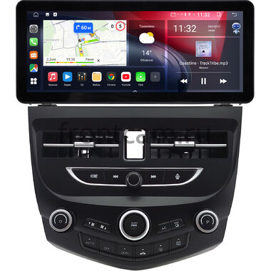 Honda Accord 7 2002-2008 12.3 дюйма Canbox GTR1231-1415 на Android 10 (CarPlay, 4/64, DSP, QLed) Audi Style