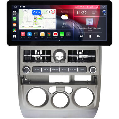 GMC Canyon 2004-2013 12.3 дюйма Canbox GT1231-1546 на Android 10 (CarPlay, 2/32, DSP, QLed) Audi Style