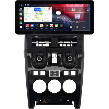 Lada Priora 2007-2013 (черная, глянцевая) 12.3 дюйма Canbox GTR1231-1632 на Android 10 (CarPlay, 4/64, DSP, QLed) Audi Style