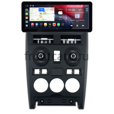 Lada Priora 2007-2013 (черная, матовая) 12.3 дюйма Canbox GTR1231-1644 на Android 10 (CarPlay, 4/64, DSP, QLed) Audi Style