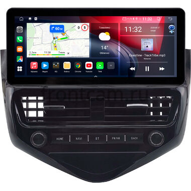 Chevrolet Cruze 2008-2012 12.3 дюйма Canbox GT1231-2236 на Android 10 (CarPlay, 2/32, DSP, QLed) Audi Style